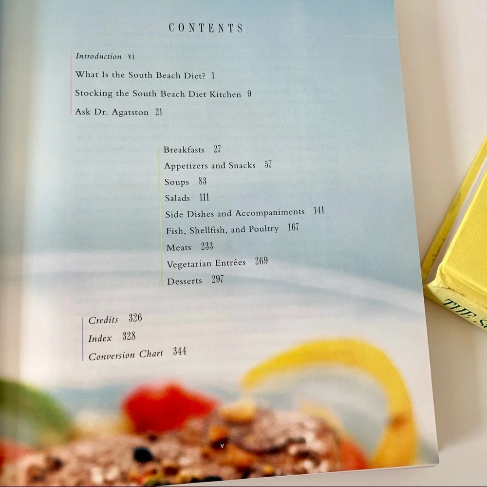 Bundle of 2 SOUTH BEACH DIET Cookbooks